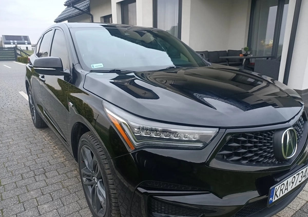 Acura RDX cena 143900 przebieg: 114000, rok produkcji 2019 z Darłowo małe 172